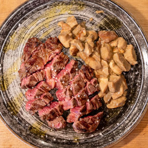 Filetto di manzo e funghi porcini